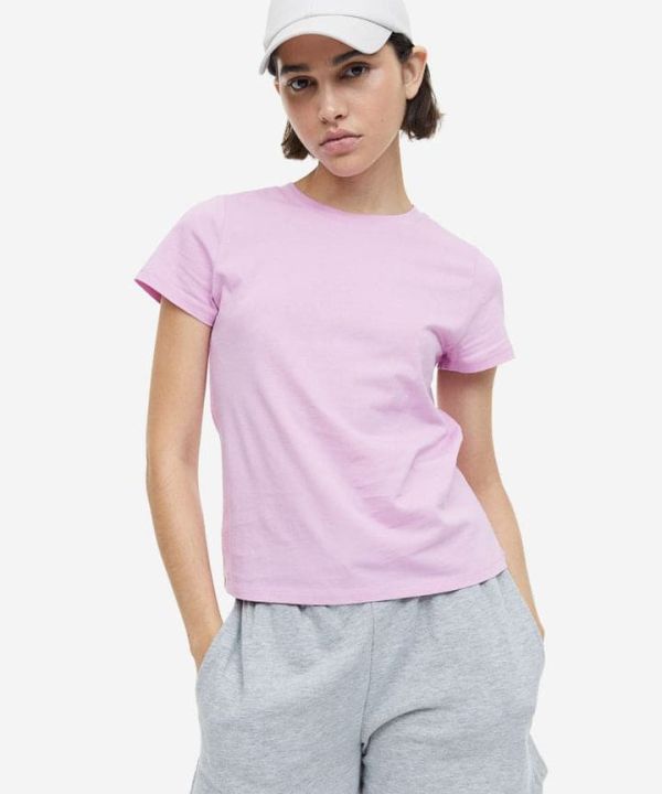 Camiseta modal canelada