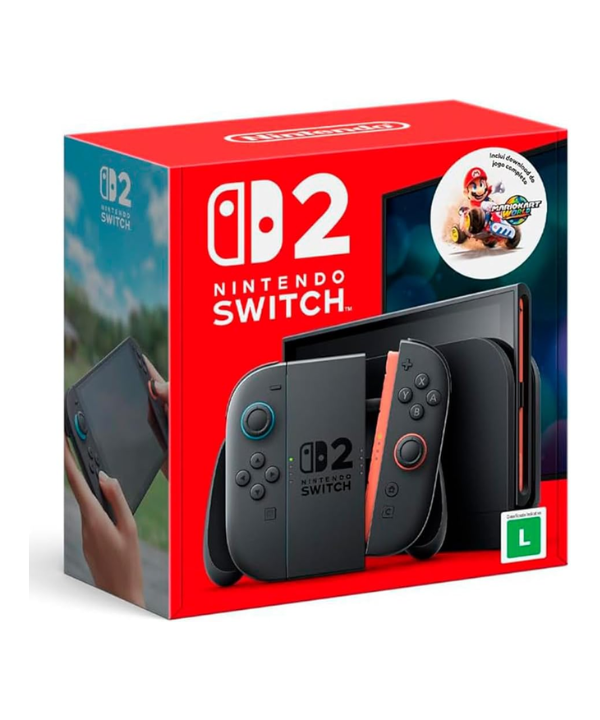 Console Nintendo Switch 2 + Mario Kart – Híbrido Portátil e TV, Edição com Jogo