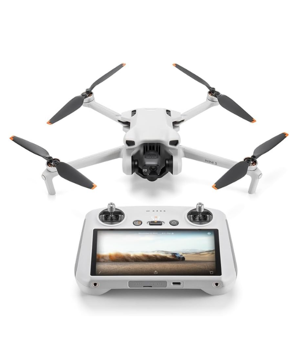 Drone DJI Mini 3 Fly More Combo Plus 4K com Controle DJI RC – Kit Completo