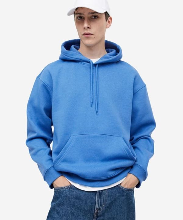 Moletom com capuz folgado