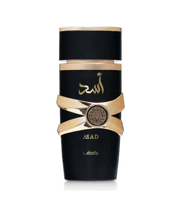 Perfume Masculino Asad Lattafa Eau de Parfum 100ml – Âmbar Especiado Intenso e Marcante