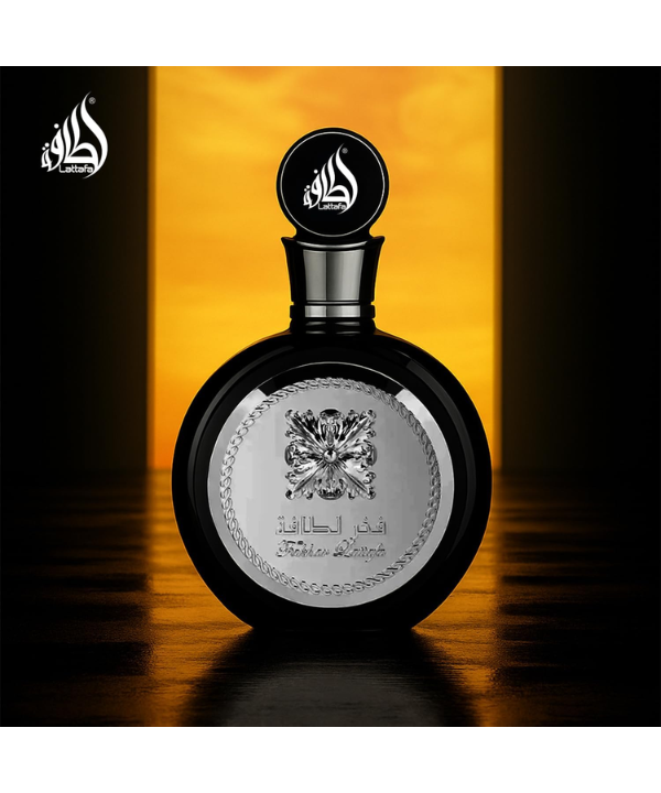 Perfume Masculino Fakhar Black Lattafa Eau de Parfum 100ml – Aromático Amadeirado Intenso