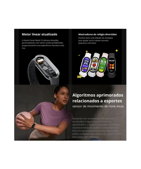 Relógio Smartwatch Xiaomi Mi Band 10