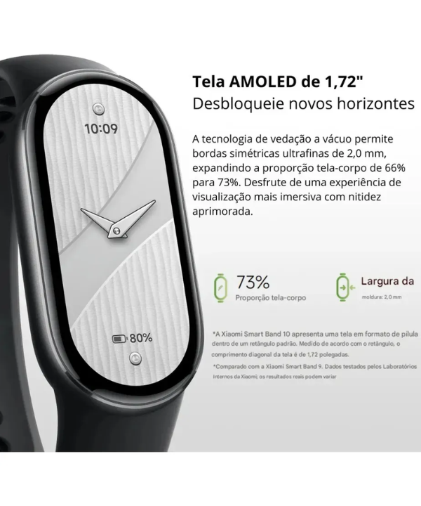 Relógio Smartwatch Xiaomi Mi Band 10